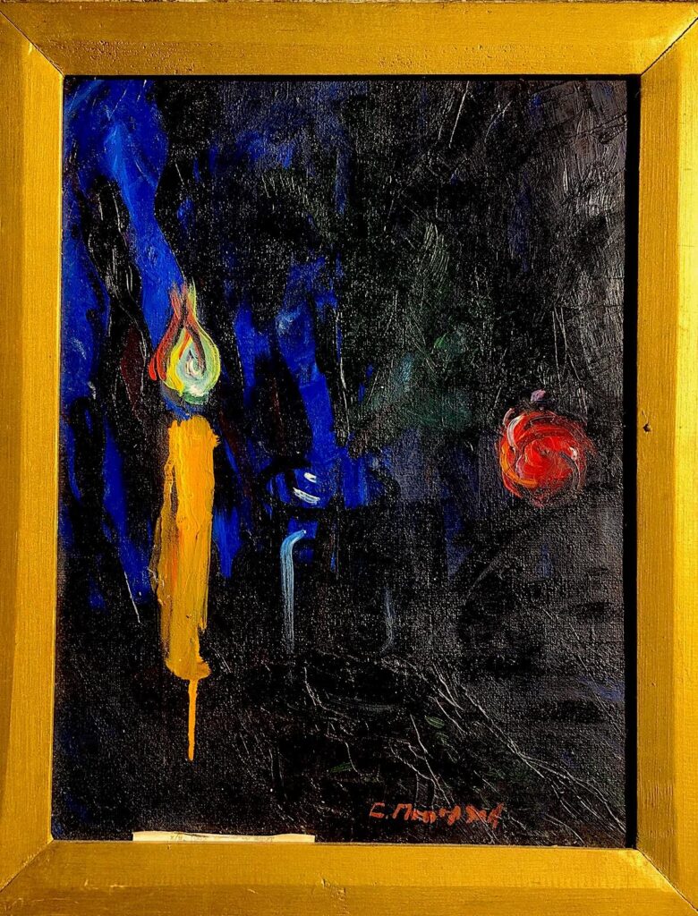 1 January - Sergei Popolzin painting